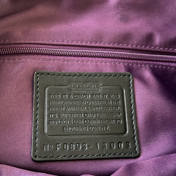 Authentic Coach Patchwork Soho Hobo Pattern Bag - Picture 6 of 11